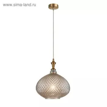 Светильник Cupola, 1x60Вт E27, цвет латунь