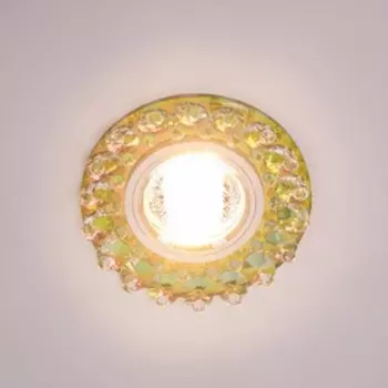 Светильник ЭкономСвет D2187 CR RNB+CL, GU5.3 2x25Вт, цвет хром