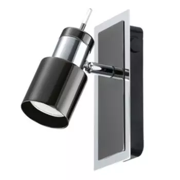 Светильник DAVIDA 1x5Вт GU10, чёрный 16,5x10 см