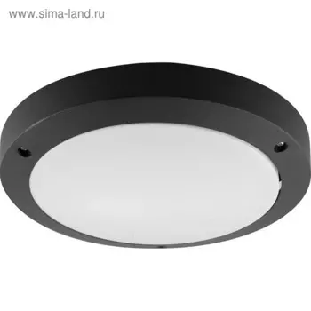 Светильник DH030, E27, IP44, цвет черный