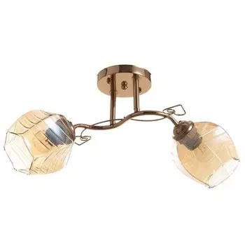 Светильник Diana 2х40Вт Е27 золото 48х23х22см