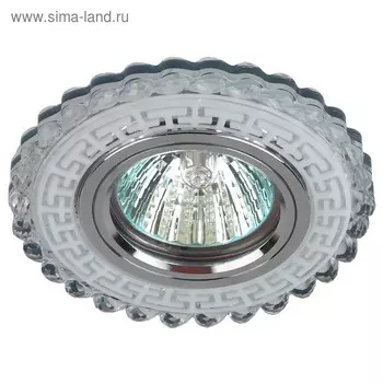 Светильник DK LD35 SL/WH ЭРА, GU5.3 50Вт, цвет прозрачный