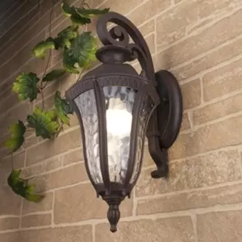 Светильник Draco, 1x60Вт E27, цвет коричневый, IP44