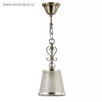 Светильник Driana 1x40Вт E14, бронза 15x15 см