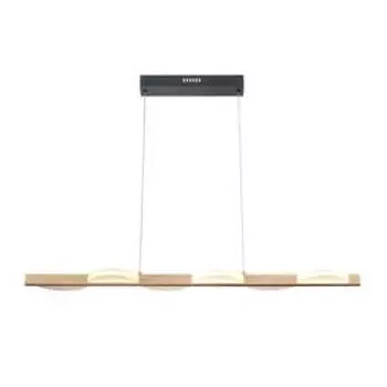 Светильник Drop, 48Вт LED, 3000K, 2880лм, цвет чёрный, шампань