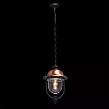 Светильник "Дубай", 95Вт E27, цвет чёрный, IP44