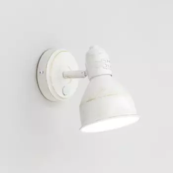 Светильник «Джина» 1x60Вт Е14 белый 15x15x10см