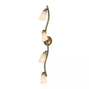 Светильник "Джина" 4x60Вт E14 бронза 13x12x95см