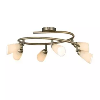 Светильник «Джина» 6x60Вт E14 бронза 54,5x55,5x30см