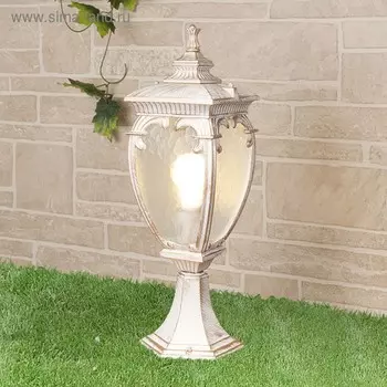 Светильник Elektrostandard, 60 Вт, E27, IP44, на основании, Andromeda S белое золото