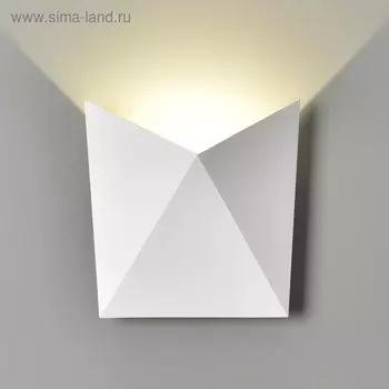 Светильник Elektrostandard, 9 Вт, LED, 4000K, 700 лм, IP54, настенный, Techno 1517 LED белый