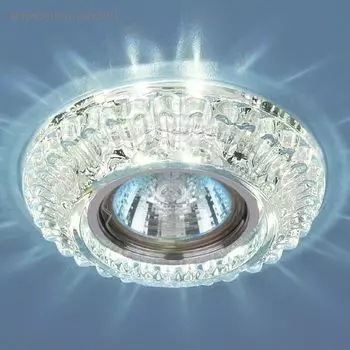 Светильник Elektrostandard MR16 GU5.3 7247 прозрачный, LED подсветкой