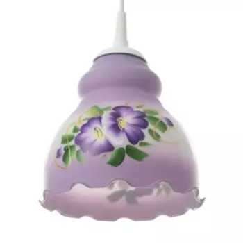 Светильник BayerLux Елена 1 лампа E27 60 Вт мол. цвет МИКС