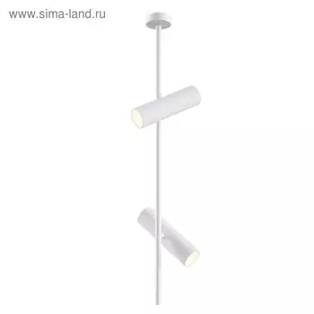 Светильник потолочный Technical C021CL-02W, 2хGU10, 50Вт, 20х77 см, цвет белый