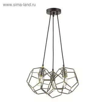 Светильник ERVIN 3x60Вт E27 коричневый