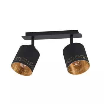 Светильник ESTEPERRA, 2x28Вт E27, цвет черный