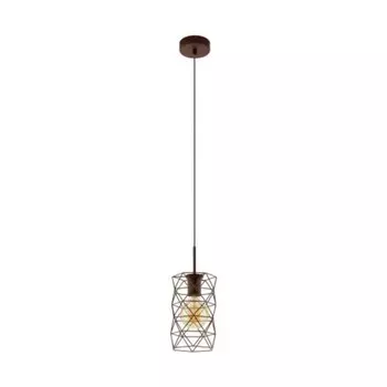 Светильник ESTEVAU, 5x60Вт E27, цвет темно-коричневый