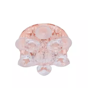 Светильник ЭкономСвет F3395 TEA CLх30, G4 8x4Вт, цвет зеркальный чайный