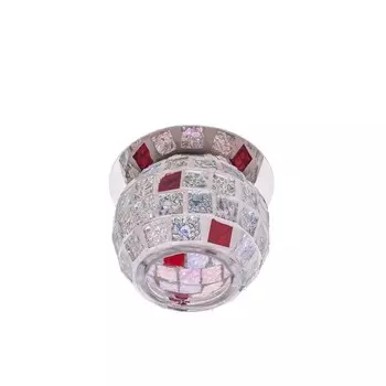 Светильник ЭкономСвет F4020 CR RNB, GU5.3 5x10Вт, цвет хром