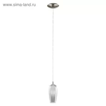 Светильник FARSALA 3Вт G9 никель