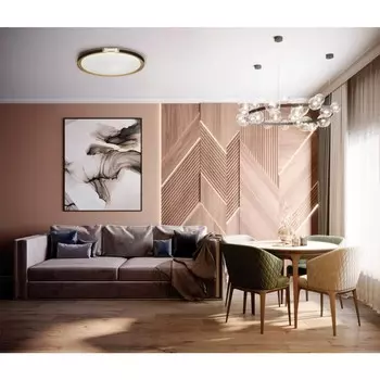 Светильник FAVEMO BLACK LED 48Вт 4000К D405 IP43