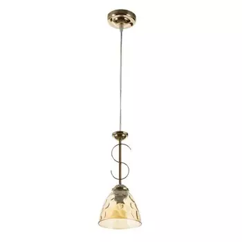 Светильник Federica 1х40Вт Е27 золото 13х13х80(32)см