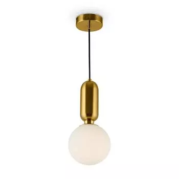 Светильник Felice, 1x40Вт E14, цвет латунь