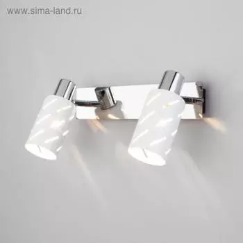 Светильник Fente, 2x40Вт E14, цвет белый