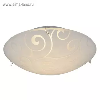 Светильник FERDI 1x8Вт LED хром 25x25x8,5см