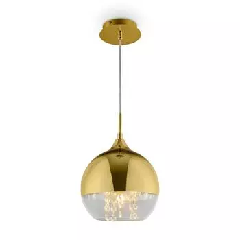 Светильник Fermi, 1x60Вт E27, цвет золото