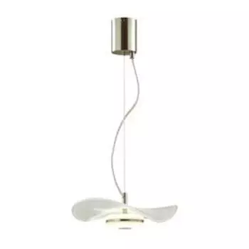 Светильник FLUENT, 10Вт LED 3500K, 327лм, цвет никель, IP20