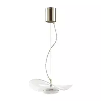 Светильник FLUENT, 10Вт LED 3500K, 327лм, цвет никель, IP20