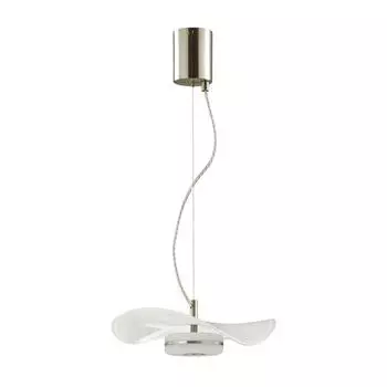 Светильник FLUENT, 10Вт LED 3500K, 327лм, цвет никель, IP20