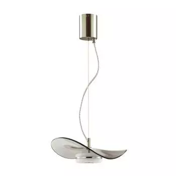 Светильник FLUENT, 10Вт LED 3500K, 327лм, цвет никель, IP20