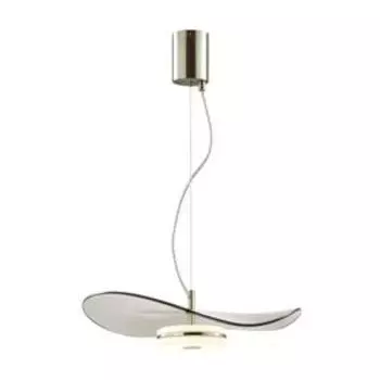 Светильник FLUENT, 13Вт LED 3500K, 376лм, цвет никель, IP20