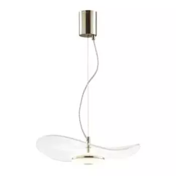 Светильник FLUENT, 13Вт LED 3500K, 376лм, цвет никель, IP20