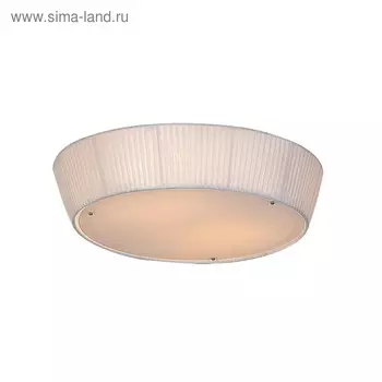 Светильник Flumineze 4x75Вт E27 белый 58x58x17см