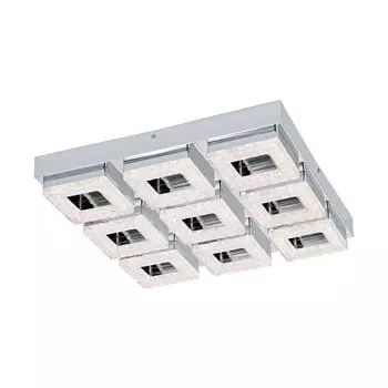 Светильник FRADELO, 9x4Вт LED, 3000K, 3600лм, цвет хром