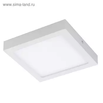 Светильник FUEVA 1 18Вт LED 3000К белый 22,5x22,5x3,5см