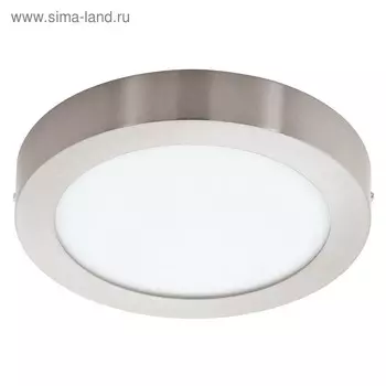 Светильник FUEVA 1 1x11Вт LED никель 22,5x22,5x3,5 см