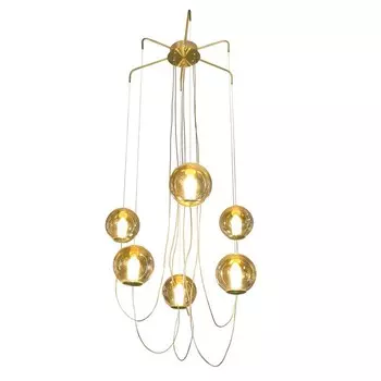 Светильник G31093/6SGD, LED 6x6Вт 3000K, 3600лм, цвет золото