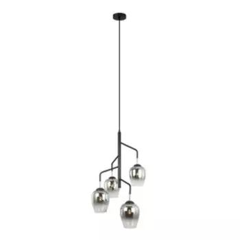 Светильник G31113/4BK CR, E27, 4x40Вт, цвет чёрный