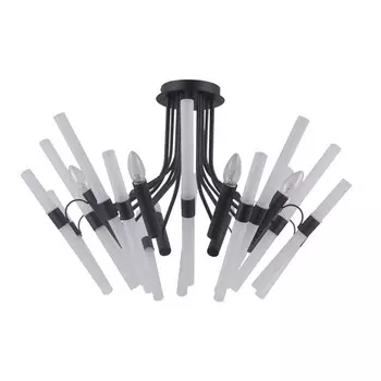 Светильник G31116/8BK WT, E14, 8x40Вт, цвет чёрный