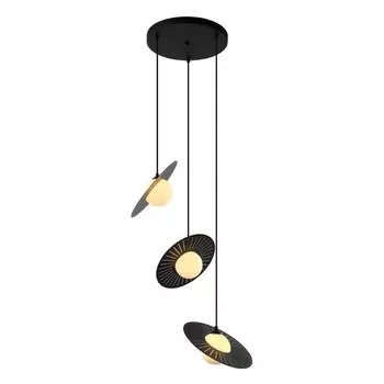 Светильник G31122/3BK WT, G9 3x25Вт, цвет чёрный