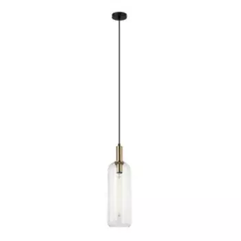 Светильник G51201/1L BR CL, E27 1x40Вт, цвет черный, бронза