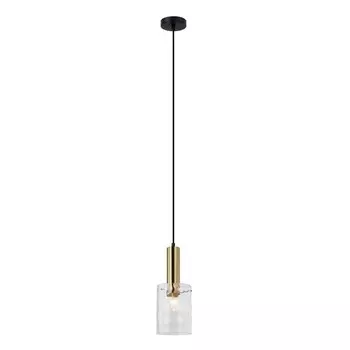 Светильник G51214/1BK+AB CL, E27 1x40Вт, цвет черный, бронза