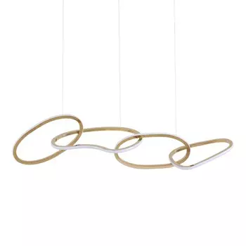 Светильник ЭкономСвет G51220/4GD, LED 4x15Вт 4000K, лм, цвет золото