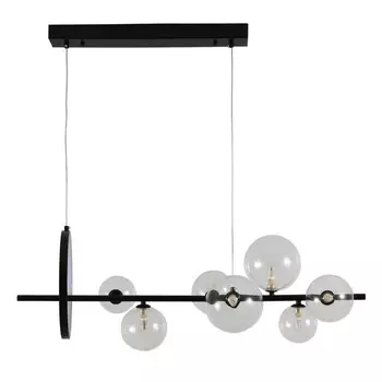 Светильник G51225/7+1BK CL, G9, 7x5Вт, цвет чёрный