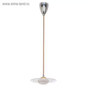 Светильник G61033/1CR+RD WT, 5Вт LED, цвет хром, красный