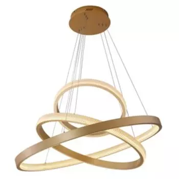 Светильник G61299/3GD, LED 3x37Вт 3000K, цвет золото